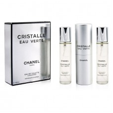 Chanel "Cristalle Eau Verte", 3x20 ml