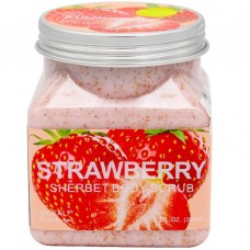 Скраб для тела "Wokali Strawberry Sherbet Body Scrub", 350 ml